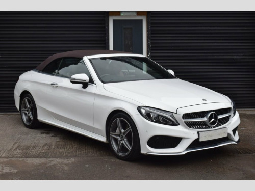 Mercedes-Benz C-Class C200 2.0 C200 AMG Line Cabriolet 2dr Petrol G-Tronic+ E