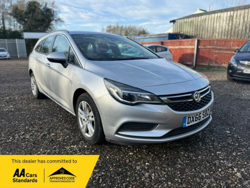 Vauxhall Astra  1.6 CDTi Tech Line Sports Tourer Auto Euro 6 5dr 