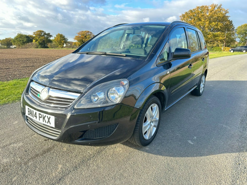 Vauxhall Zafira  1.8 16V Exclusiv MPV 5dr Petrol Manual Euro 5 (120 ps)