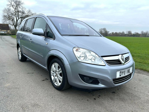 Vauxhall Zafira  1.8 16V Elite MPV 5dr Petrol Manual Euro 5 (140 ps) 