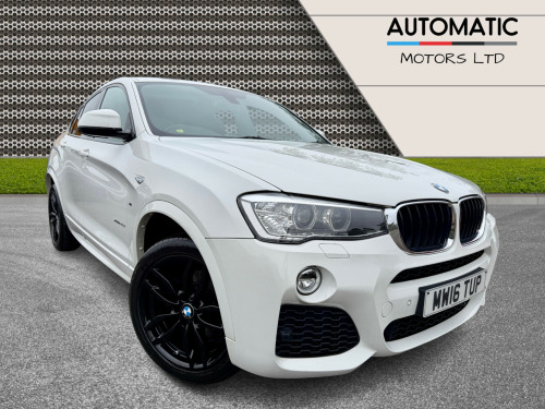 BMW X4  2.0 20d M Sport SUV 5dr Diesel Auto xDrive Euro 6 (s/s) (190 ps)