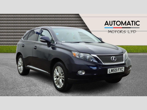 Lexus RX  3.5 450h V6 SE-I SUV 5dr Petrol Hybrid CVT 4WD Euro 4 (s/s) (299 ps)