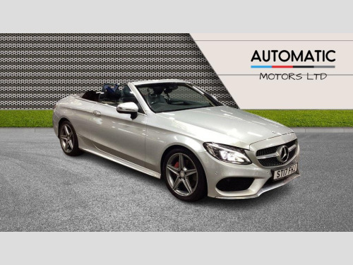 Mercedes-Benz C-Class  2.1 C220d AMG Line (Premium Plus) Cabriolet 2dr Diesel G-Tronic+ Euro 6 (s/