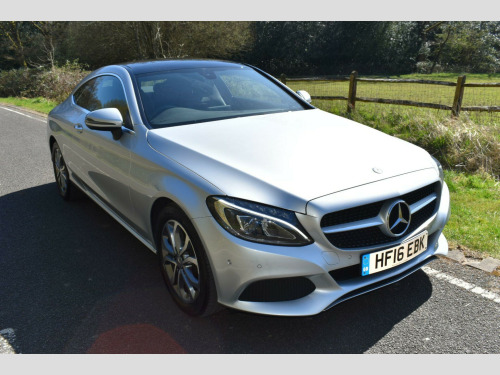 Mercedes-Benz C-Class C200 2.0 C200 Sport (Premium) 7G-Tronic+ Euro 6 (s/s) 2dr