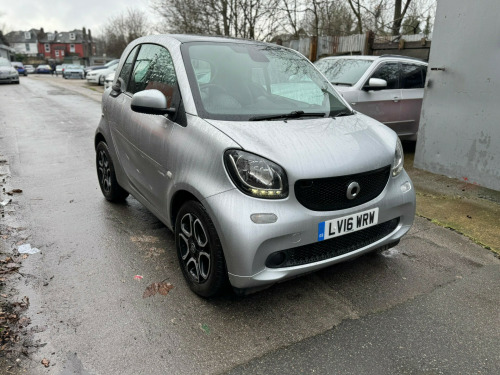 Smart fortwo  1.0 Prime (Premium) Coupe 2dr Petrol Manual Euro 6 (s/s) (71 ps) 