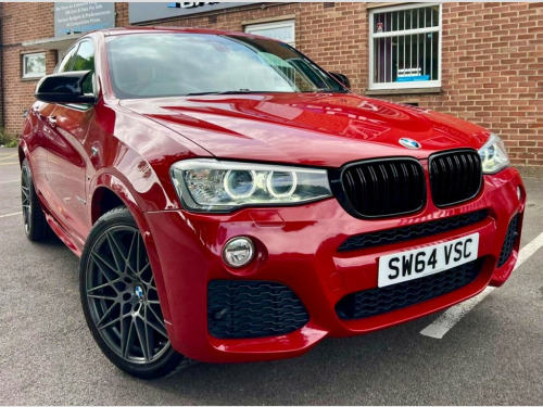 BMW X4  xDrive 20d M Sport Auto 4WD - Melbourne Red - Nevada Black leather interior