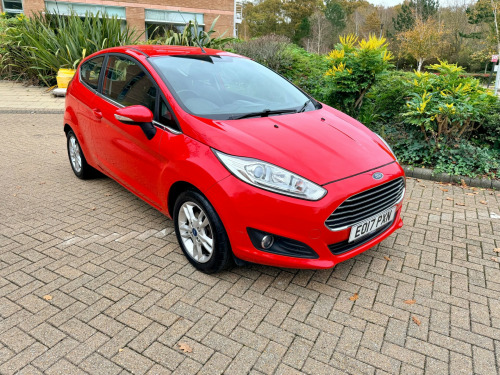 Ford Fiesta  1.0 Zetec Hatchback 3dr Petrol Manual Euro 6 (s/s) (80 ps) 