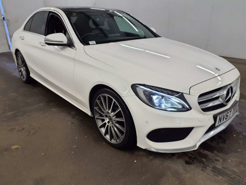 Mercedes-Benz C-Class  1.6 C200d AMG Line (Premium Plus) G-Tronic+ Euro 6 (s/s) 4dr 