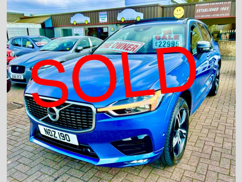 Volvo XC60  2.0 R-DESIGN B4D AWD 197 BHP 8 Speed Auto ONE OWNER