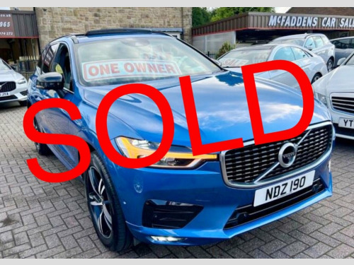 Volvo XC60  2.0 R-DESIGN B4D AWD 197 BHP 8 Speed Auto ONE OWNER