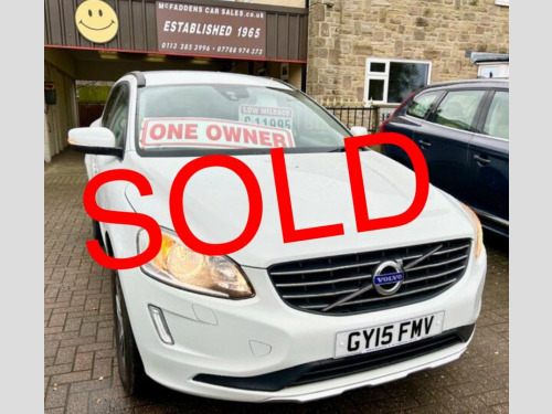 Volvo XC60  2.0 SE AUTOMATIC **ONE OWNER + SUPPLYING DEALER**FULL SERVICE HISTORY**NEW 