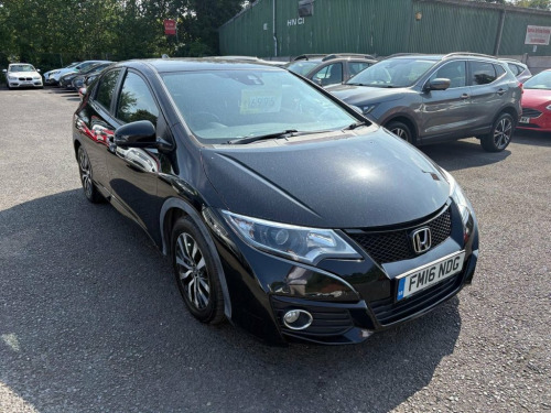 Honda Civic  1.6 i-DTEC SE Plus (Navi) Hatchback 5dr Diesel Man