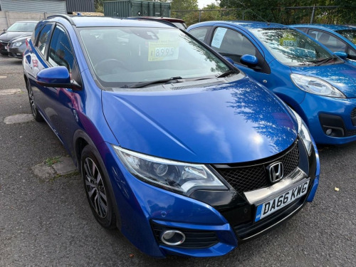 Honda Civic  1.6 i-DTEC SE Plus Tourer 5dr Diesel Manual Euro 5