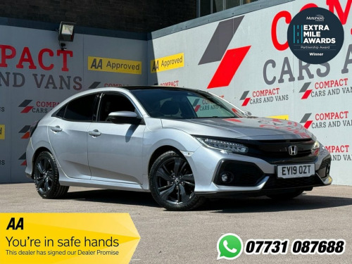 Honda Civic  1.0 VTEC Turbo EX Hatchback 5dr Petrol CVT Euro 6 