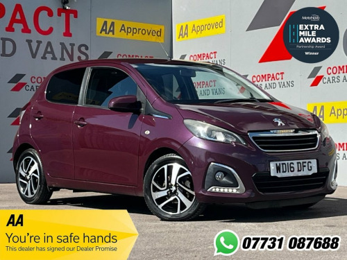 Peugeot 108  1.2 PureTech Allure Hatchback 5dr Petrol Manual Eu