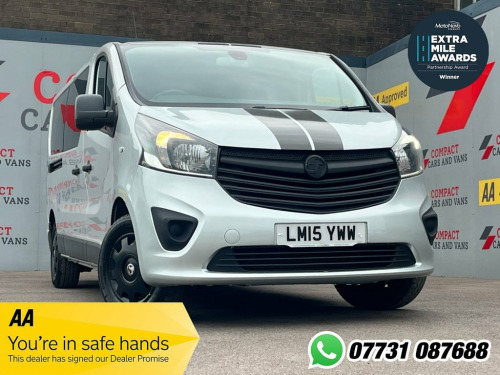 Vauxhall Vivaro  1.6 CDTi 2900 BiTurbo ecoFLEX Combi Van Double Cab