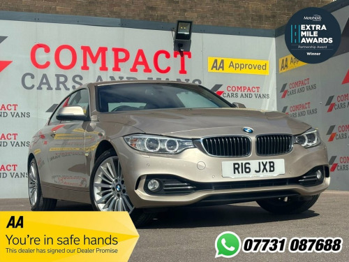 BMW 4 Series  2.0 420i Luxury Coupe 2dr Petrol Auto xDrive Euro 