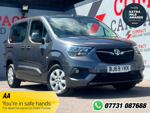 Vauxhall Combo  1.2 Turbo GPF Energy MPV 5dr Petrol Manual Euro 6 