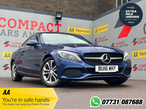 Mercedes-Benz C-Class  2.1 C220d Sport (Premium) Coupe 2dr Diesel G-Troni