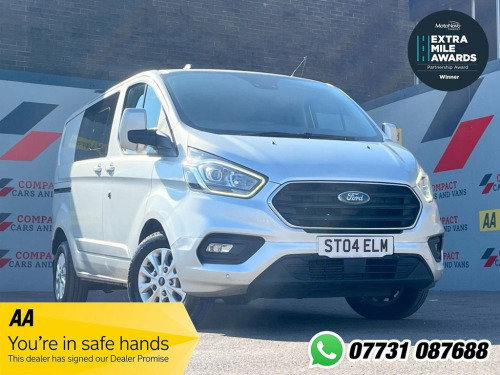 Ford Transit Custom  2.0 300 EcoBlue Limited Crew Van Double Cab 5dr Di