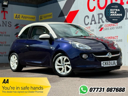 Vauxhall ADAM  1.2 16v JAM Hatchback 3dr Petrol Manual Euro 5 (70
