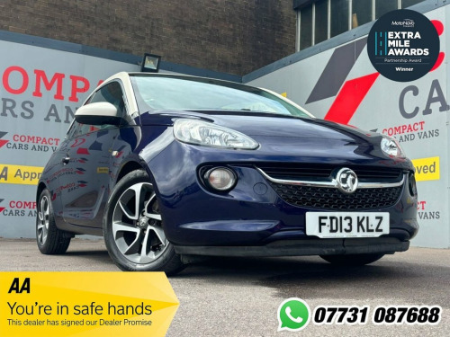Vauxhall ADAM  1.2 16v JAM Hatchback 3dr Petrol Manual Euro 5 (70