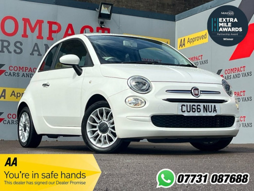 Fiat 500  1.2 ECO Pop Star Hatchback 3dr Petrol Manual Euro 