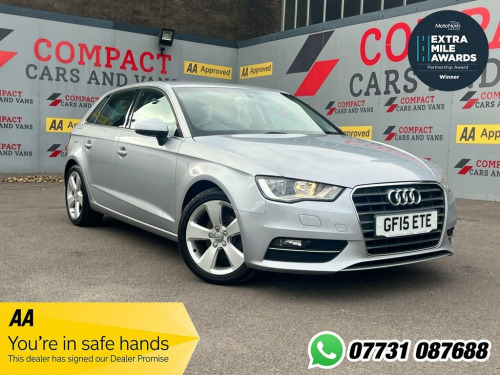 Audi A3  1.6 TDI Sport Sportback 5dr Diesel Manual Euro 6 (