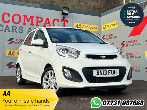 Kia Picanto  1.25 3 Hatchback 5dr Petrol Manual Euro 5 (84 bhp) 