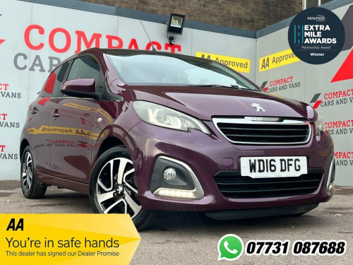 Peugeot 108  1.2 PureTech Allure Hatchback 5dr Petrol Manual Eu