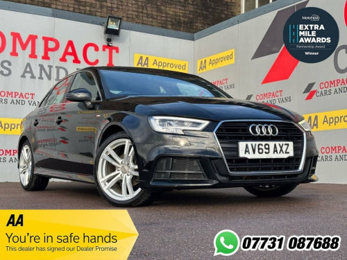 Audi A3  1.6 TDI 30 S line Saloon 4dr Diesel Manual Euro 6  