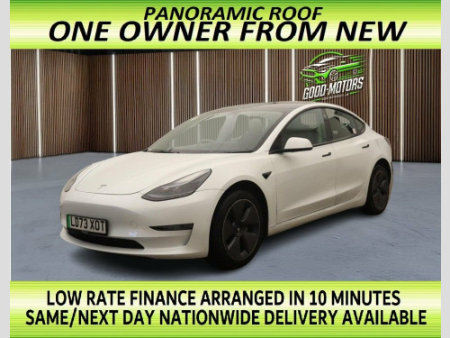 Tesla Model 3  Long Range Saloon 4dr Electric Auto RWD (282 ps) +