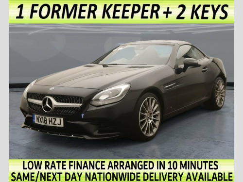 Mercedes-Benz SLC SLC180 1.6 SLC180 AMG Line Convertible 2dr Petrol Manual 