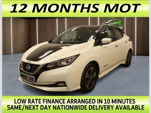 Nissan Leaf  40kWh Tekna Hatchback 5dr Electric Auto (150 ps) +