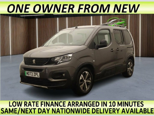 Peugeot Rifter  50kWh GT Standard MPV 5dr Electric Auto (7.4kW Cha