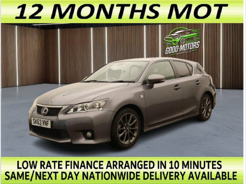 Lexus CT 200h  1.8 200h F Sport Hatchback 5dr Petrol Hybrid CVT E