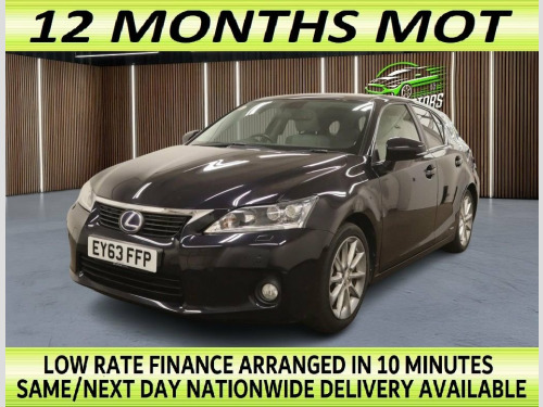 Lexus CT 200h  1.8 200h Premier Hatchback 5dr Petrol Hybrid CVT E