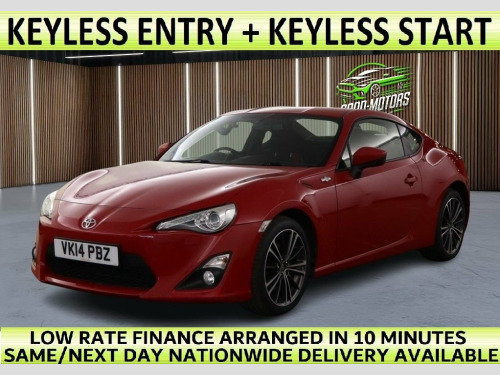 Toyota GT86  2.0 Boxer D-4S Coupe 2dr Petrol Manual Euro 5 (200