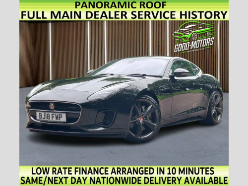 Jaguar F-TYPE  2.0i R-Dynamic Coupe 2dr Petrol Auto Euro 6 (s/s) 