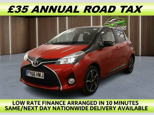 Toyota Yaris  1.33 Dual VVT-i Design Hatchback 5dr Petrol Manual