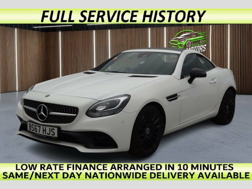 Mercedes-Benz SLC SLC200 2.0 SLC200 AMG Line Convertible 2dr Petrol G-Troni