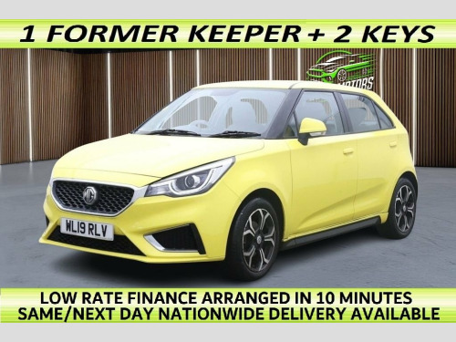 MG MG3  1.5 VTi-TECH Exclusive Hatchback 5dr Petrol Manual