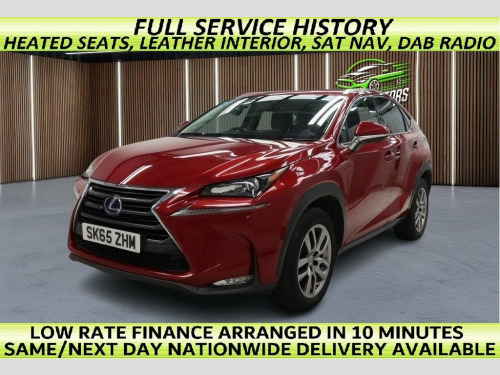 Lexus NX 300h  2.5 300h Luxury SUV 5dr Petrol Hybrid E-CVT 4WD Eu