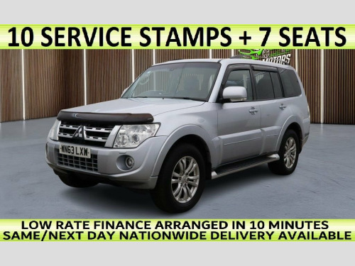 Mitsubishi Shogun  3.2 DI-DC SG3 SUV 5dr Diesel Auto 4WD Euro 5 LWB (