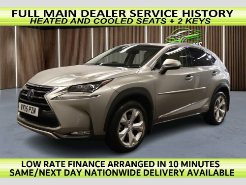 Lexus NX 300h  2.5 300h Premier SUV 5dr Petrol Hybrid E-CVT 4WD E