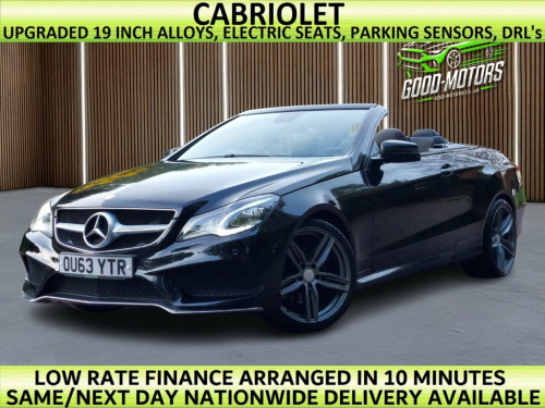 Mercedes-Benz E-Class E220 2.1 E220 CDI AMG Sport Cabriolet 2dr Diesel G-Tron
