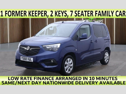 Vauxhall Combo  1.2 Turbo Energy MPV 5dr Petrol Manual Euro 6 (s/s