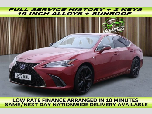 Lexus ES  2.5 300h F Sport Saloon 4dr Petrol Hybrid E-CVT Eu 