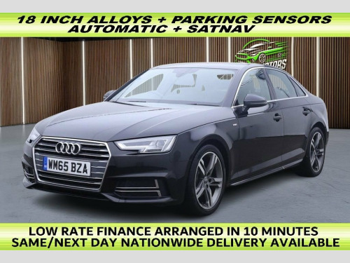 Audi A4  2.0 TFSI S line Saloon 4dr Petrol Manual Euro 6 (s 