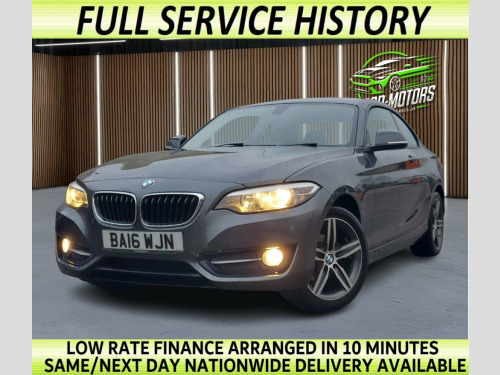 BMW 2 Series  1.5 218i Sport Coupe 2dr Petrol Manual Euro 6 (s/s